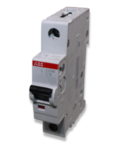Circuit breaker S201M 1-pole C16A 10KA